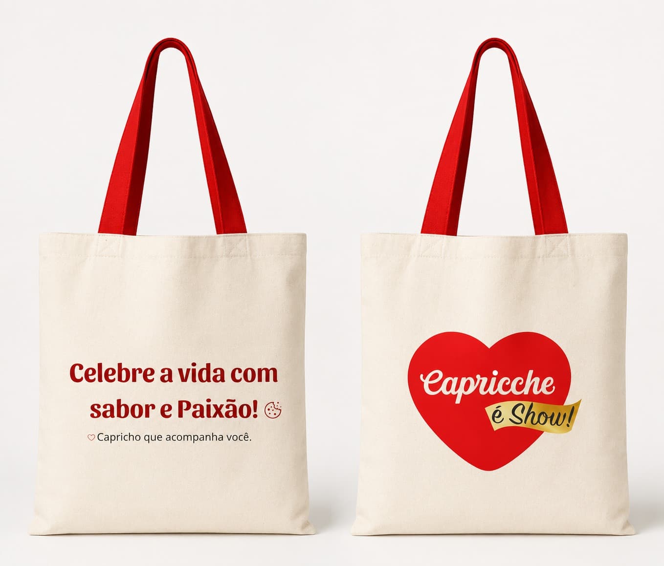 Ecobag de algodão personalizada
